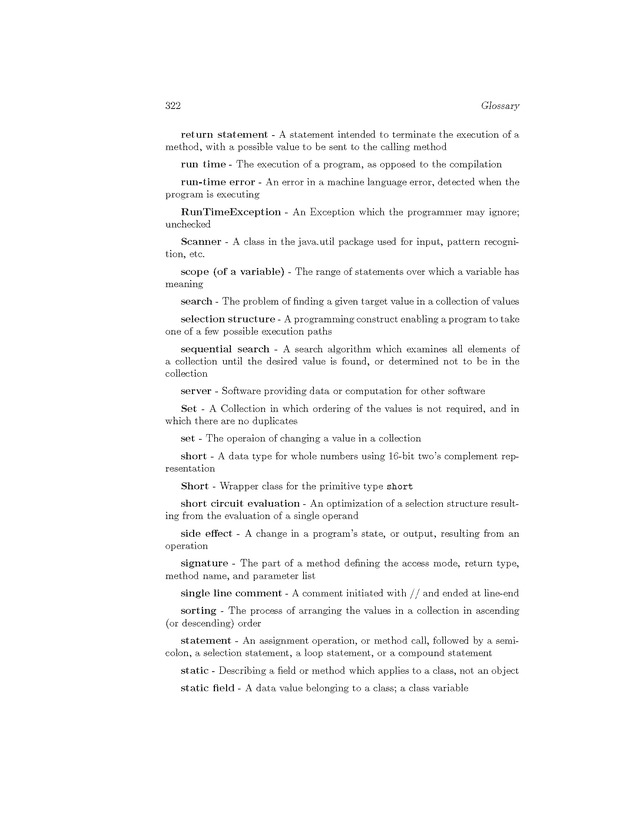 Introduction to Computer Science with Java Programming - Page 322